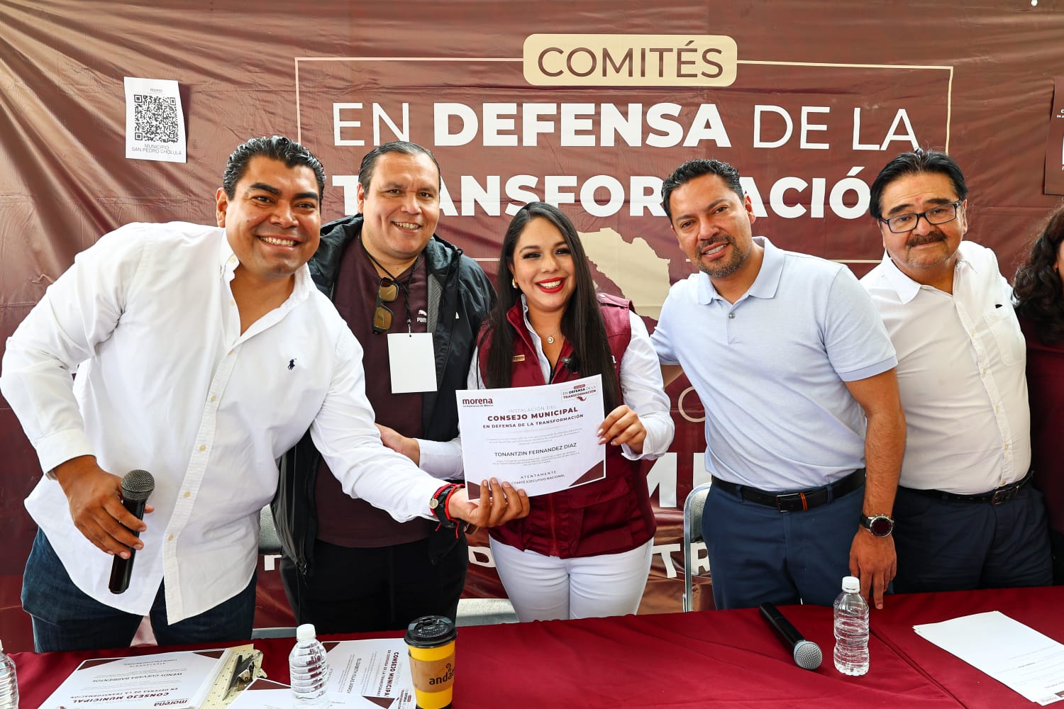 Morena se organiza en Cholula: instala su primer Consejo Municipal con Tonantzin al frente