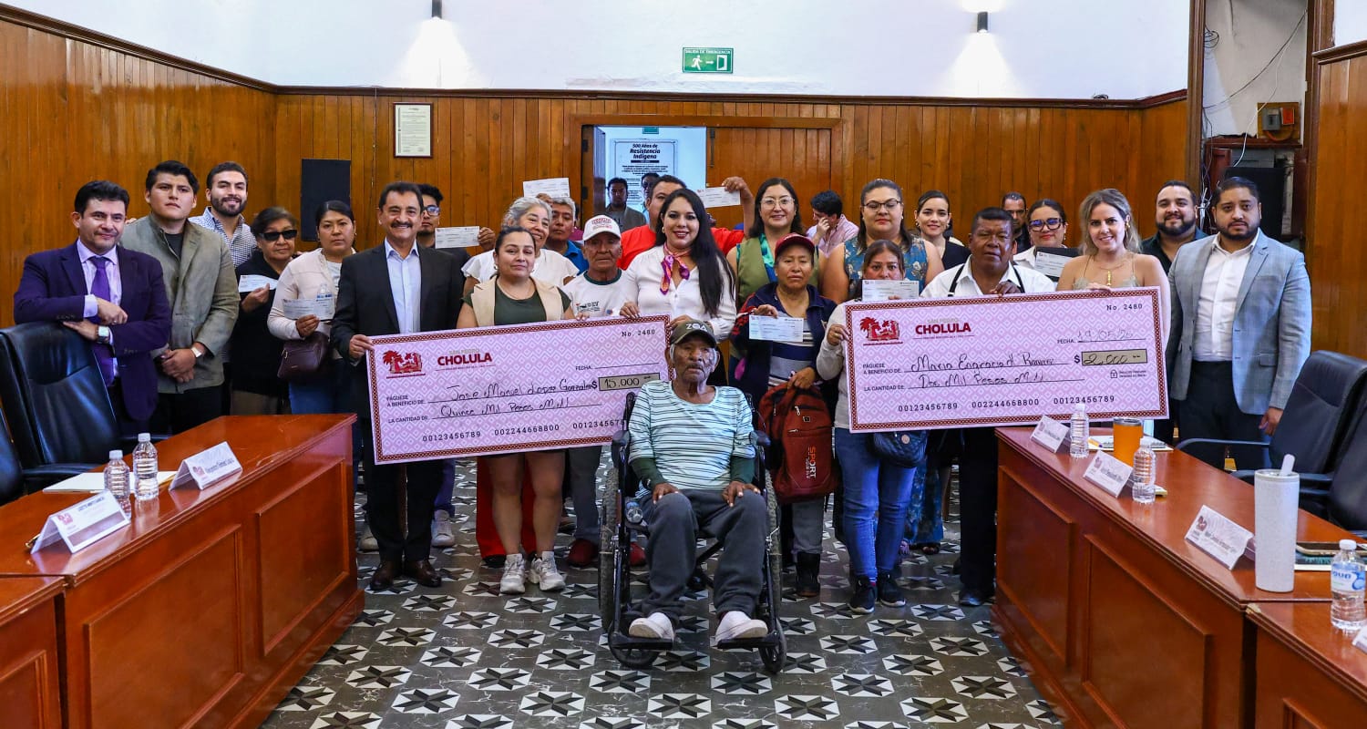 Los Miércoles del Pueblo ya reparten algo más que promesas en Cholula