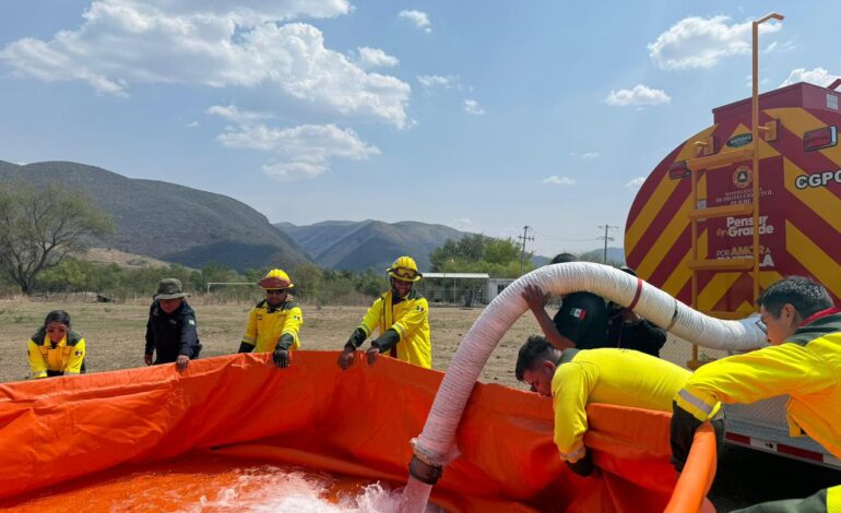Se reactiva incendio en Cohetzala y gobierno estatal despliega operativo aéreo y terrestre