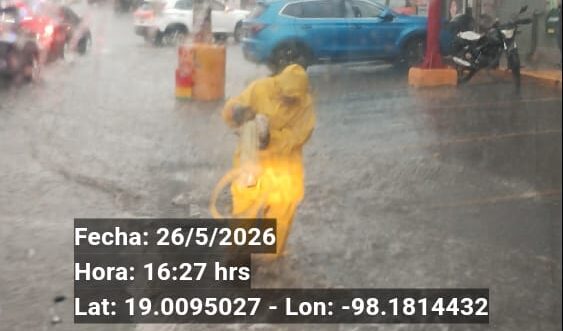Puebla colapsa por lluvia y granizo: Agua de Puebla intervino más de 20 puntos críticos