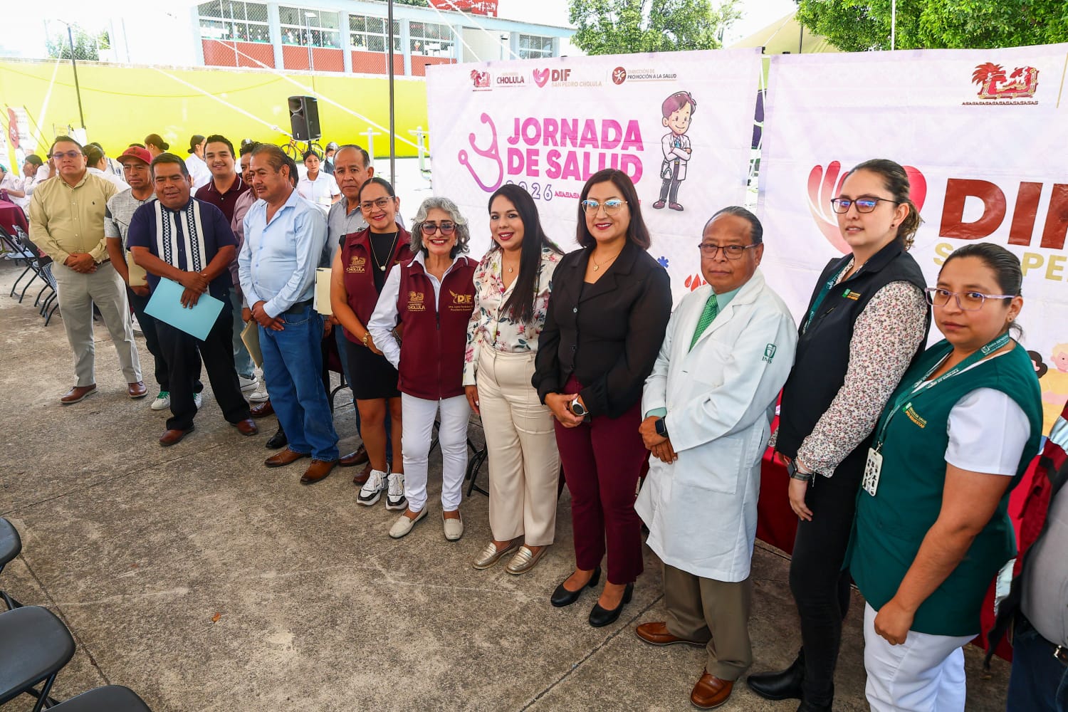 Más de 300 cholultecas reciben atención gratuita en Jornada de Salud encabezada por Tonantzin Fernández