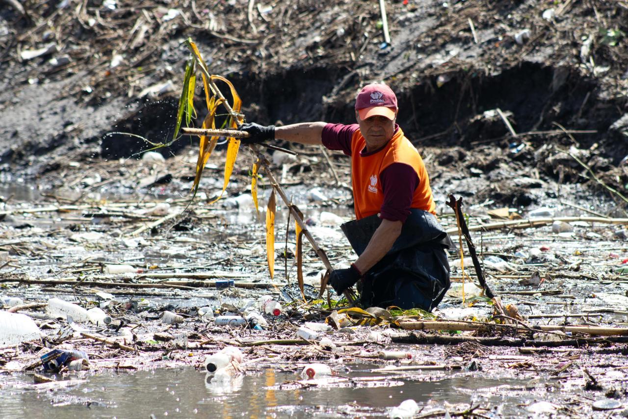 Gobierno de Pepe Chedraui retira más de 60 toneladas de basura para prevenir inundaciones