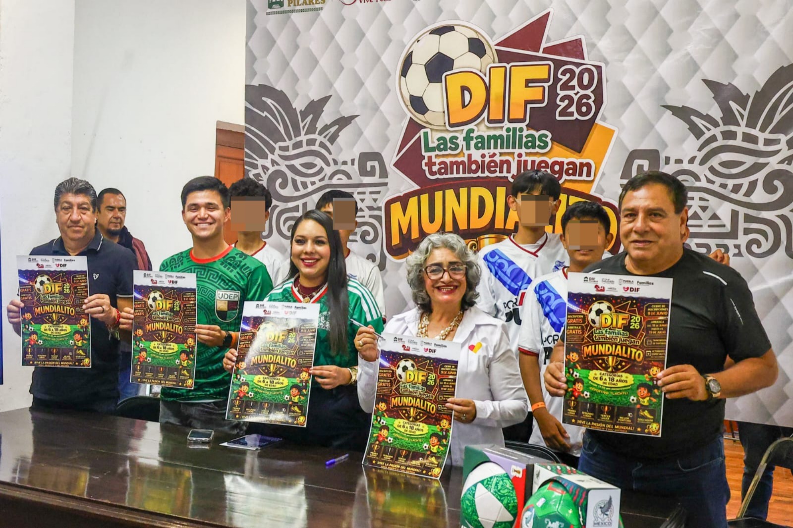 Cholula apuesta al futbol contra los vicios: lanzan “Mundialito DIF 2026” gratuito para niñas y jóvenes