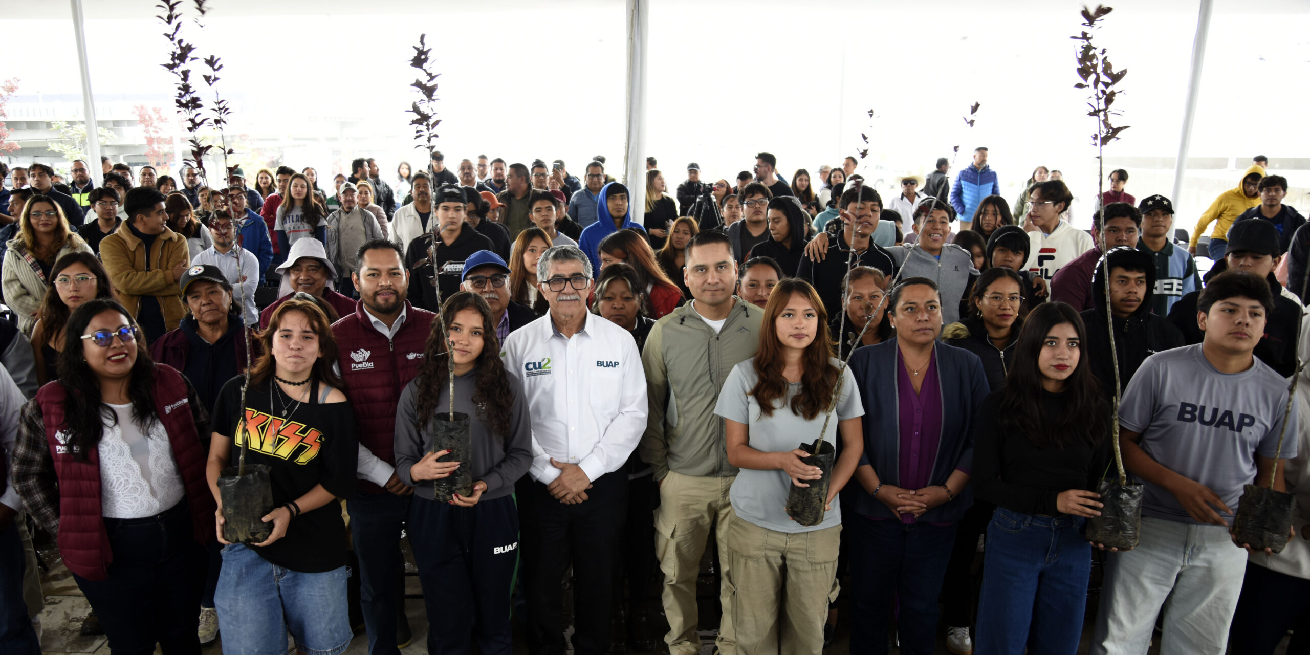 BUAP y Ayuntamiento de Puebla van por 10 mil árboles en CU2