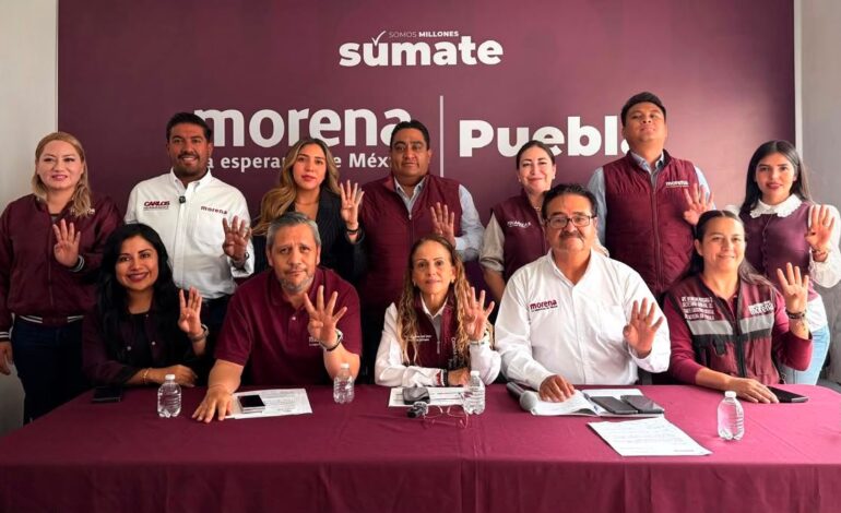Morena arranca en Puebla asambleas para defender la 4T y la soberanía