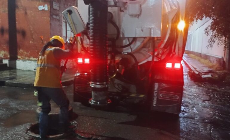 Agua de Puebla atiende de manera inmediata afectaciones por lluvias extraordinarias registradas en la capital