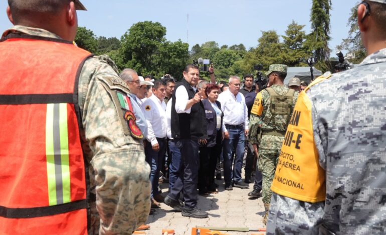 Puebla se alista para una temporada de lluvias más intensa; Armenta asegura capacidad de respuesta