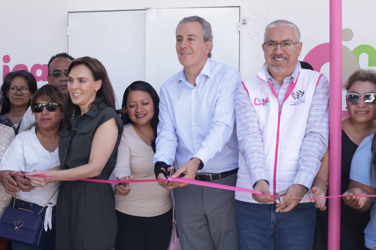 Pepe Chedraui y MariElise Budib inauguran la primera Unidad Médica Imparable en Puebla