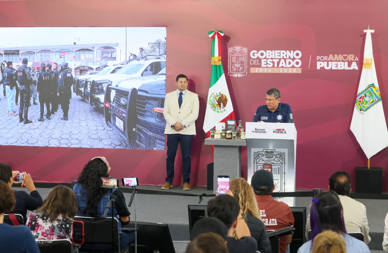 Puebla registra su menor incidencia delictiva en años; bajan feminicidios, secuestros y robo a transportistas