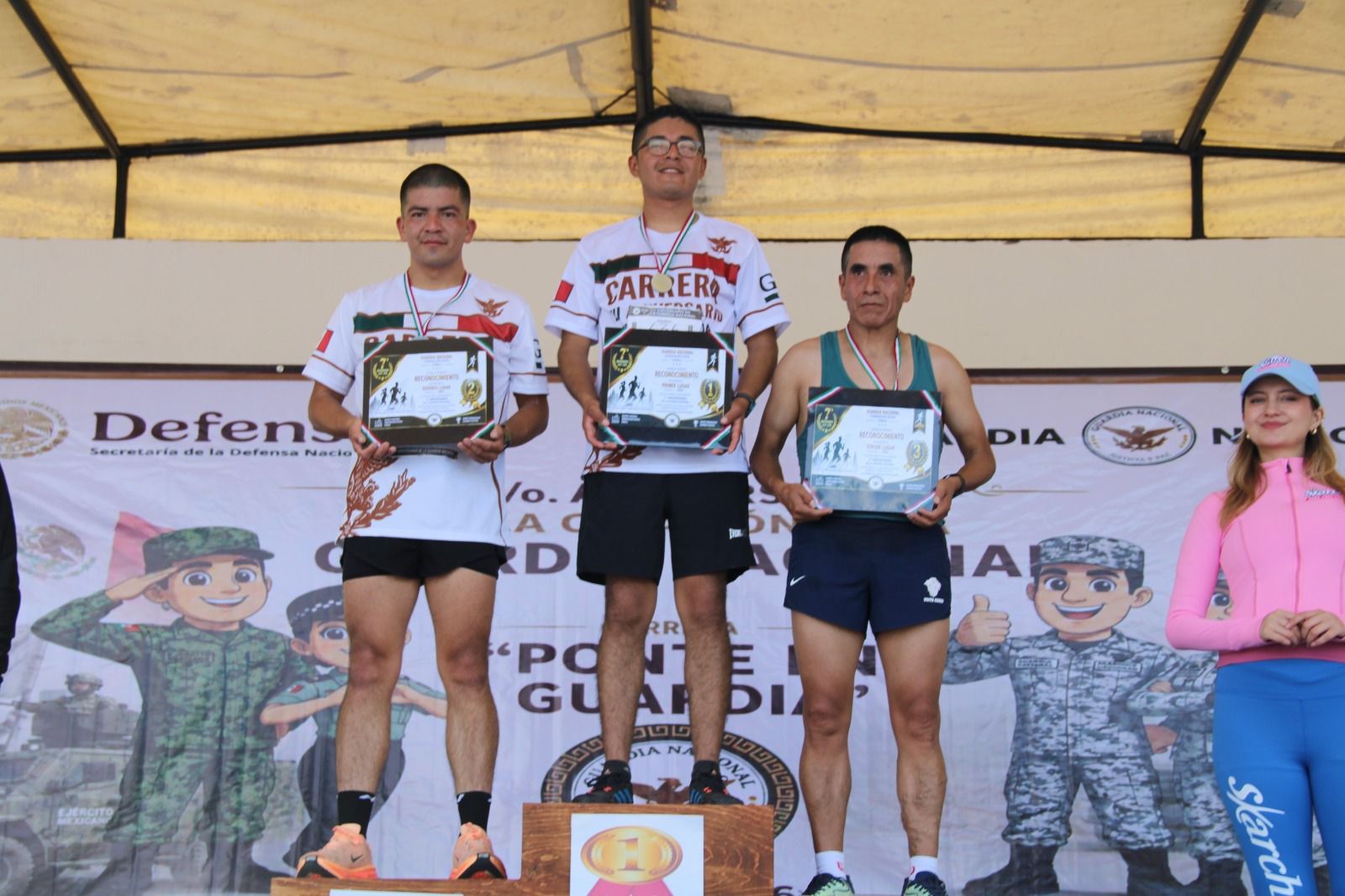Más de 400 corredores participan en la carrera “Ponte en Guardia” por aniversario de la Guardia Nacional
