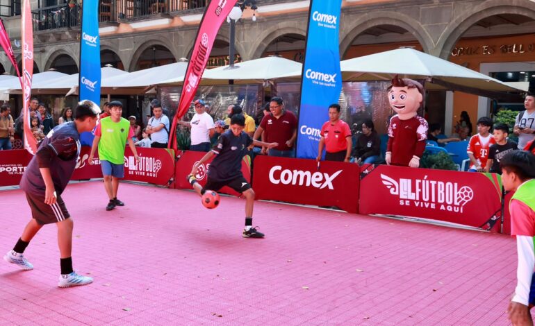 Concluyen con éxito las Retas Imparables Mundialistas en Puebla capital