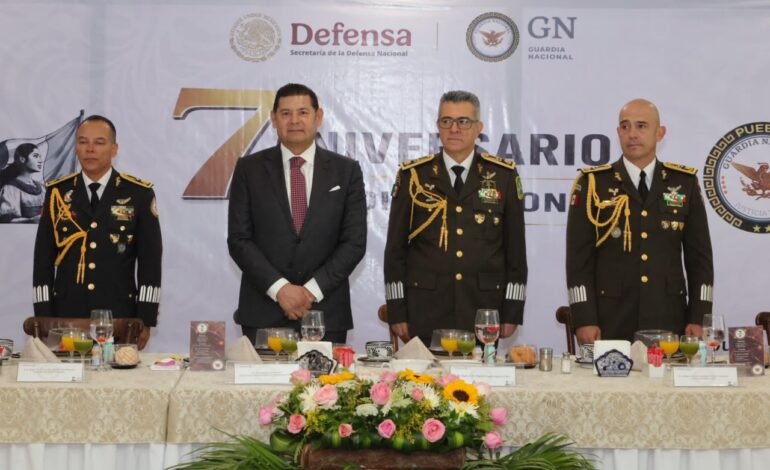 Refrenda Armenta respaldo a la Guardia Nacional en su séptimo aniversario