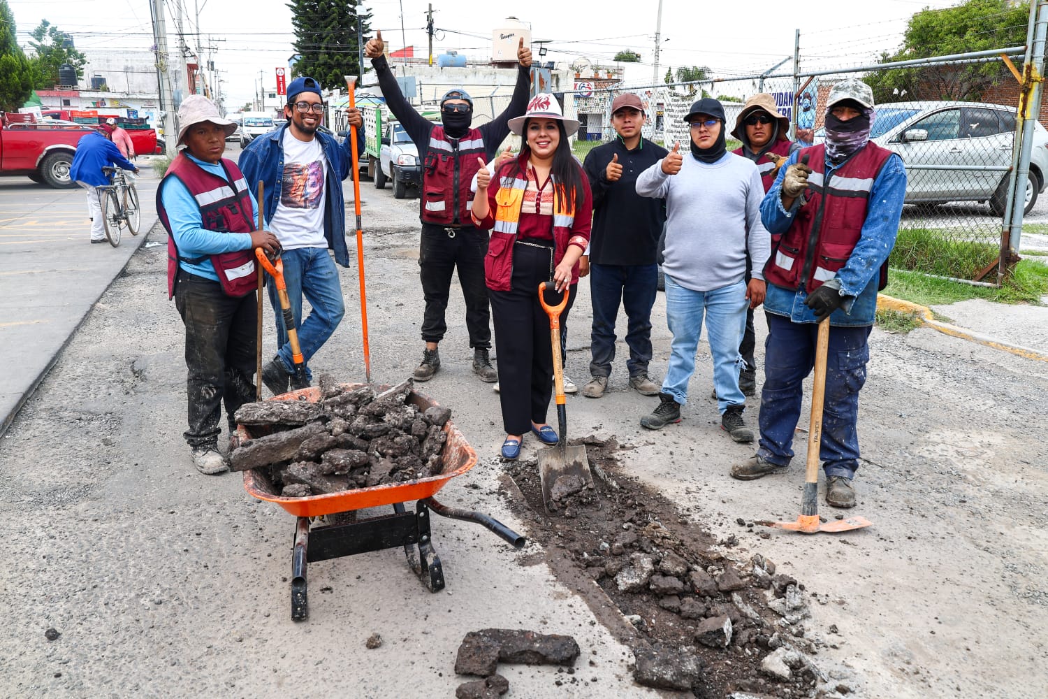 Bachetón 2026 entra a Santiago Mixquitla: Cholula promete ir contra sus peores calles