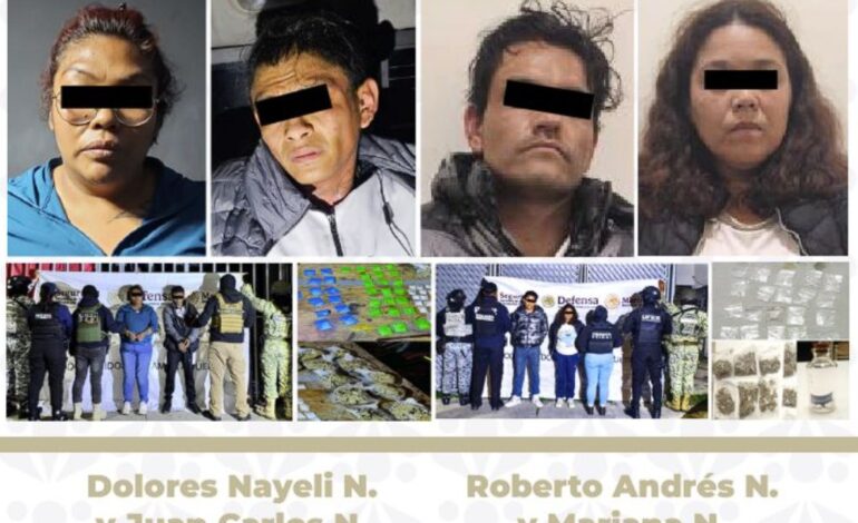 Cateos en la Rivera Anaya tumban dos presuntos puntos de droga