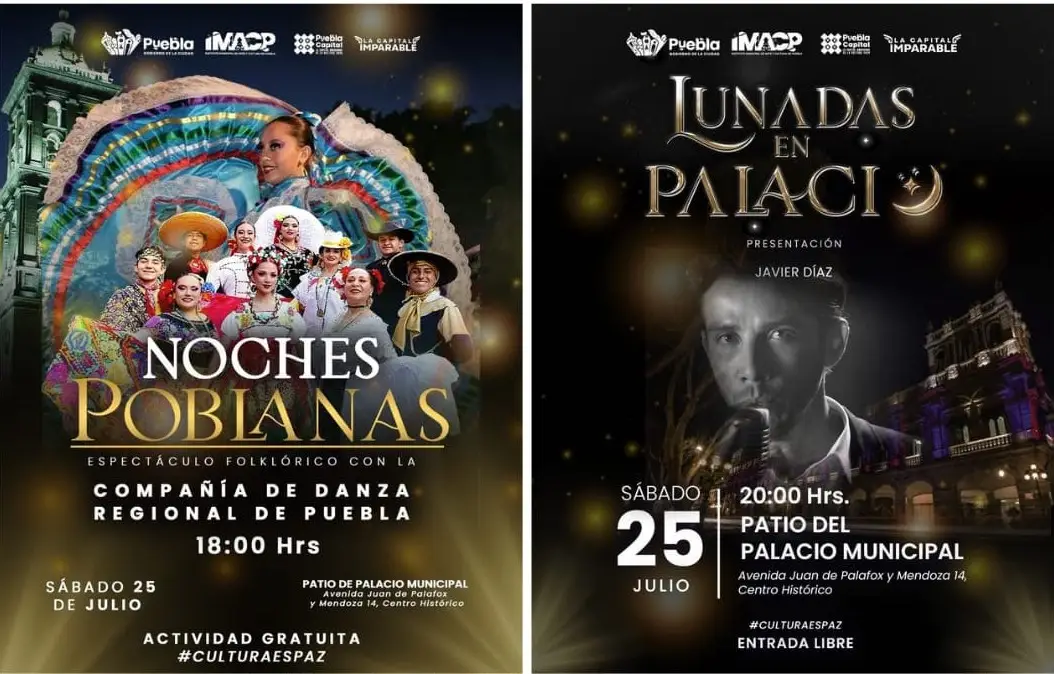 Danzón, cine, folclor y música tomarán Puebla este fin de semana