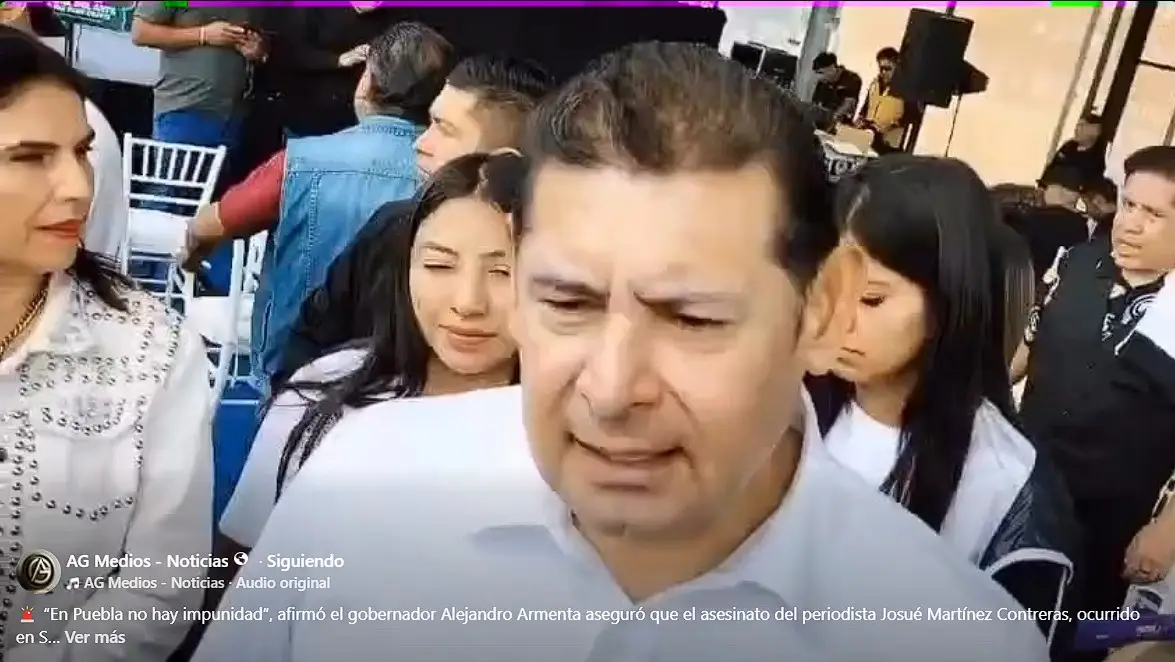 Armenta promete llegar hasta el fondo por asesinato de periodista en Texmelucan