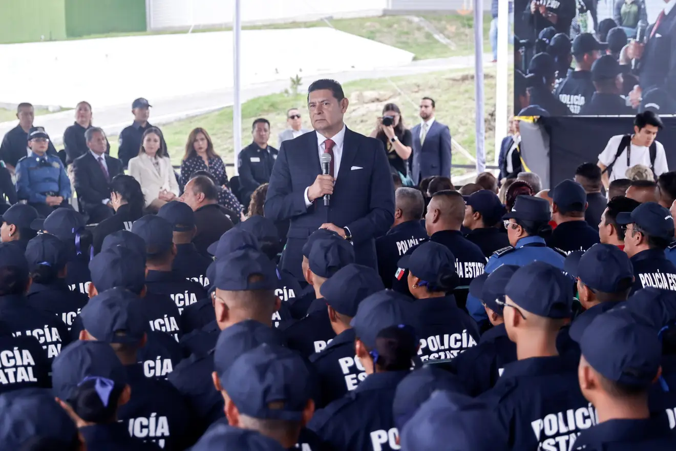 Cambiarán mandos navales en siete municipios; Armenta acota papel del Estado en seguridad local