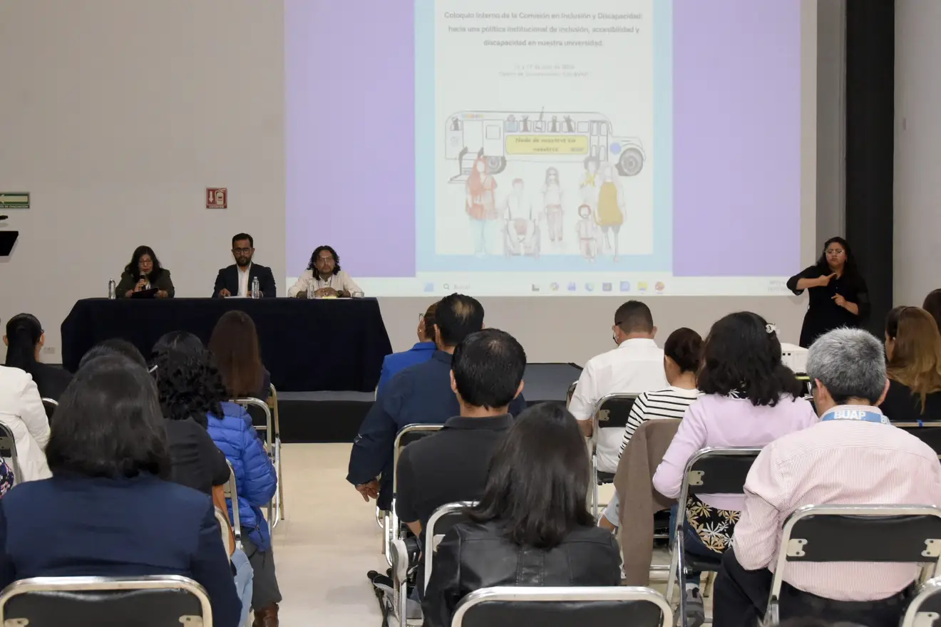 BUAP impulsa nueva política institucional para la inclusión de personas con discapacidad