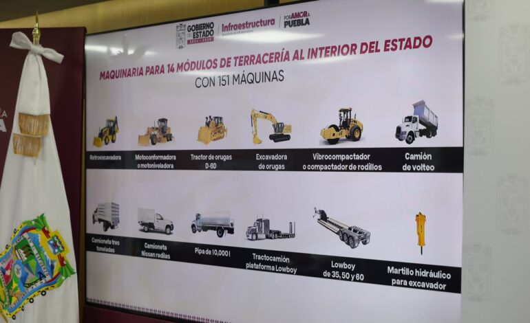 Puebla acelera plan vial: van por 28 mil calles rehabilitadas en 2026