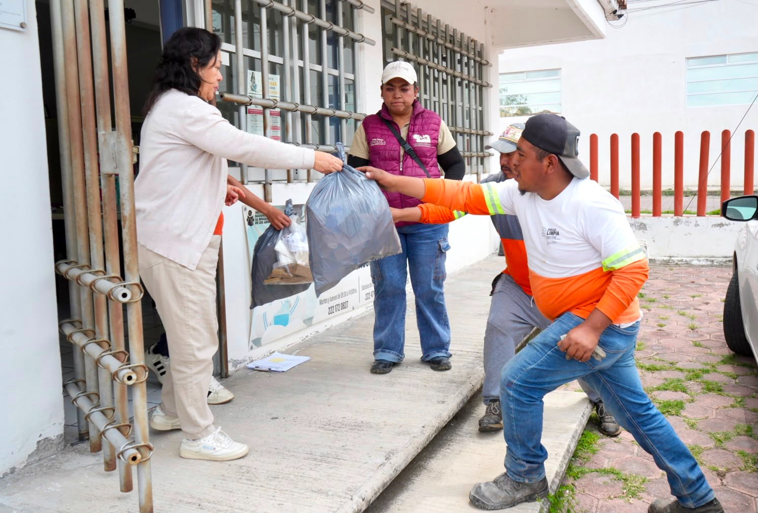 Programa «Transformación en Marcha» mantiene acciones de mejora urbana en San Pedro Cholula