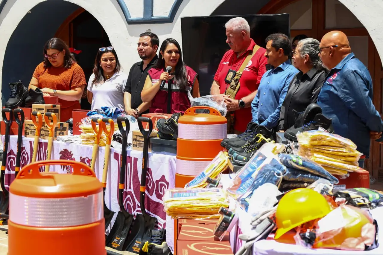 Tonantzin equipa brigadas para prevenir inundaciones y mejorar espacios públicos en Cholula