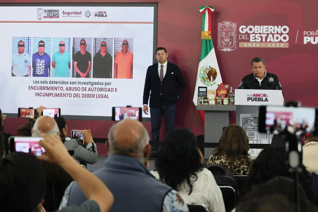 Narcolaboratorio en Jopala movía droga entre Puebla y Veracruz; seis mandos municipales fueron detenidos