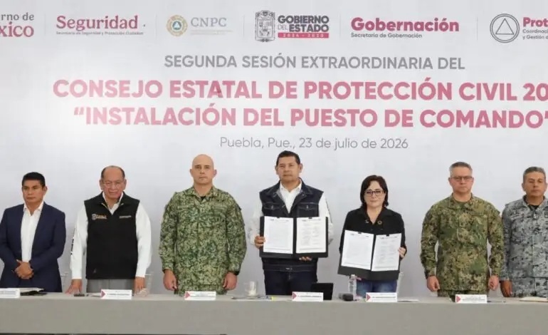 Más de la mitad de los municipios de Puebla enfrenta riesgo de inundación