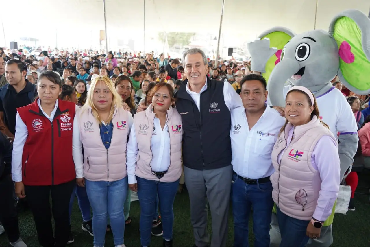 DIF Puebla Capital entrega más de 4 mil despensas en La Resurrección