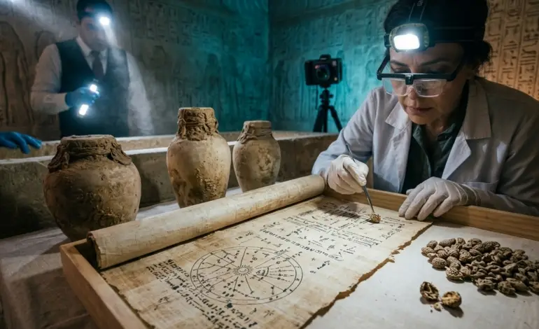 Científicos abren una misteriosa tumba sellada hace 3,000 años y lo que hallaron dentro desconcierta a la arqueología moderna
