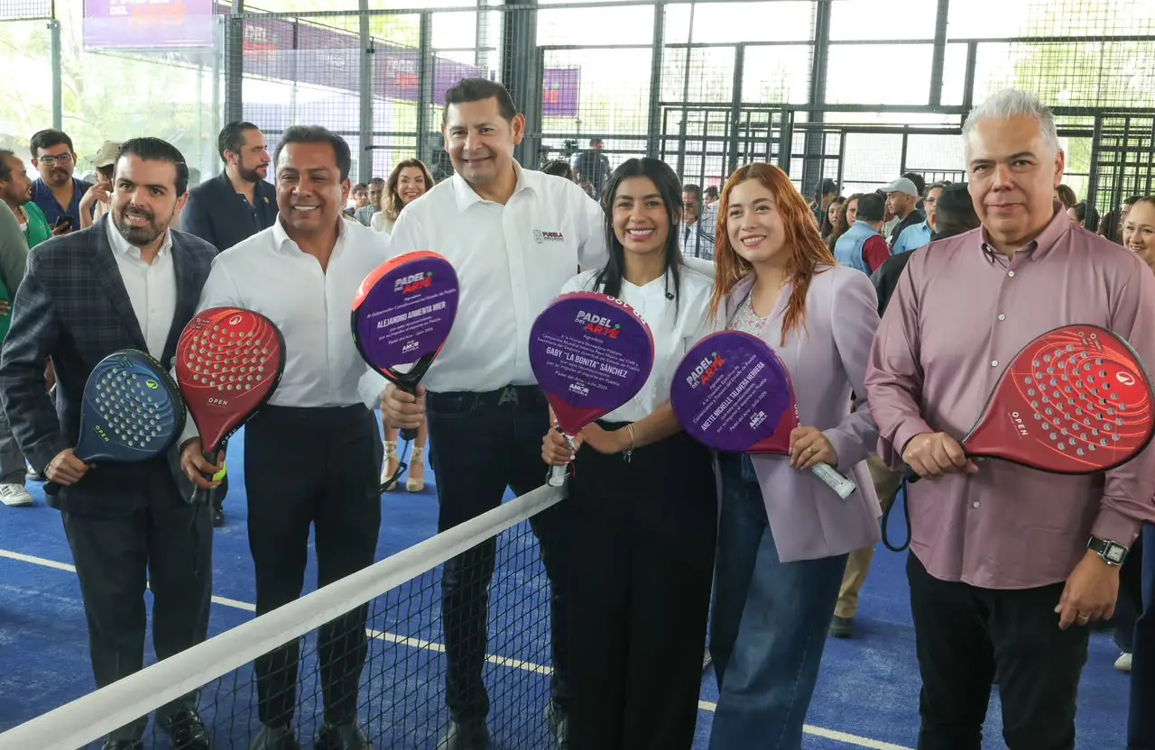Pádel del Arte abre cuatro canchas en el Jardín del Arte con inversión privada