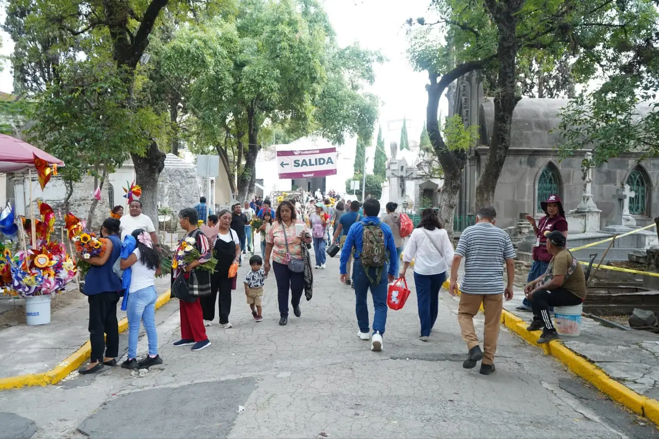 Panteón Municipal supera 175 mil visitantes y refuerza mantenimiento en Puebla
