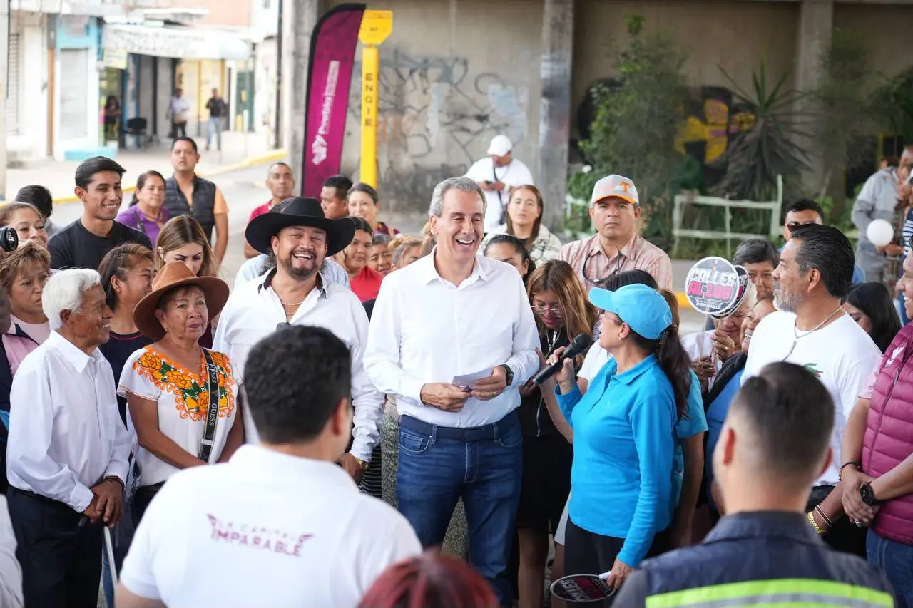 Tren Capitalino renueva laterales de Xonacatepec y beneficia a casi 24 mil habitantes