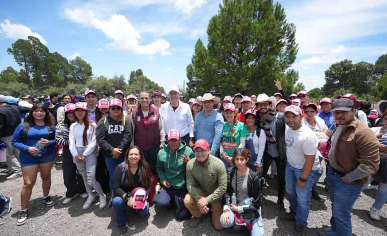 Pepe Chedraui se suma a Sheinbaum y Armenta en reforestación nacional desde Puebla