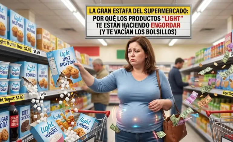 ¿Por qué los productos «light» te están haciendo engordar? (y te vacían los bolsillos)