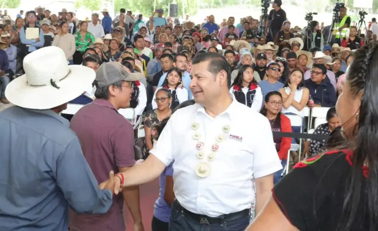 Armenta lleva casi 19 mdp en Obra Comunitaria a municipios de la Mixteca poblana
