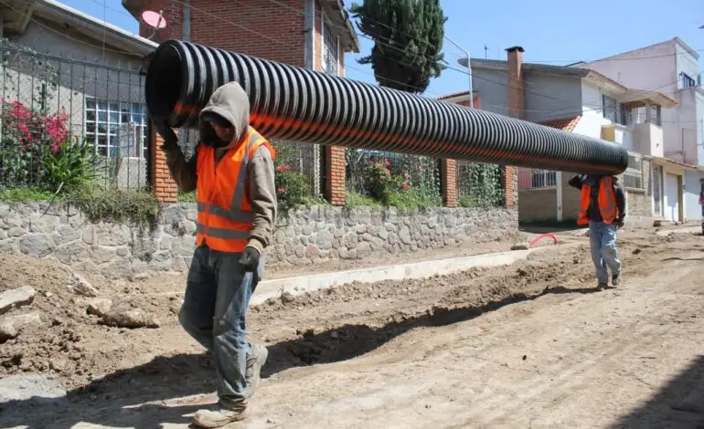 Rehabilitan calle Francisco I. Madero en San Sebastián de Aparicio; beneficiará a 6 mil 300 habitantes