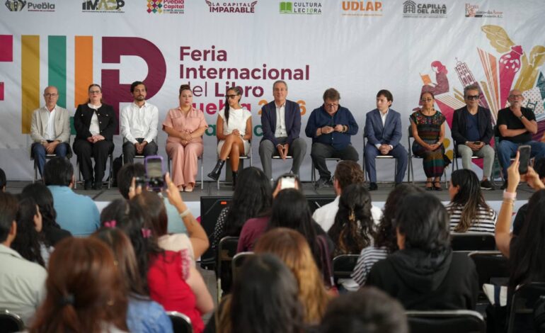 Puebla se convierte en ciudad de las letras: FILIP 2026 reúne a más de 100 editoriales