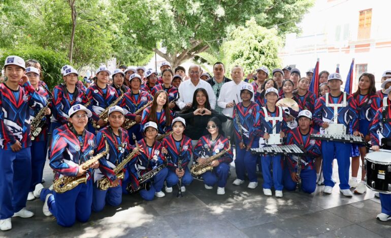 Marching bands toman el Parque del Carmen; 16 agrupaciones compiten en Copa Juventud 2026