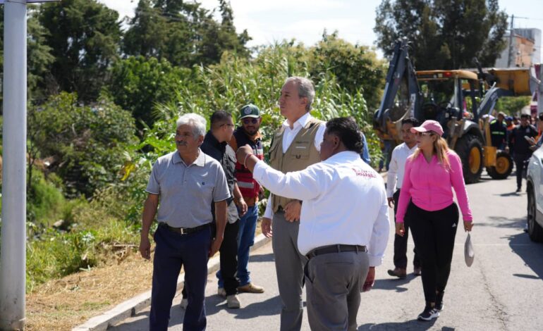 San Sebastián de Aparicio tendrá muro de contención de 60 metros para proteger a más de 6 mil habitantes