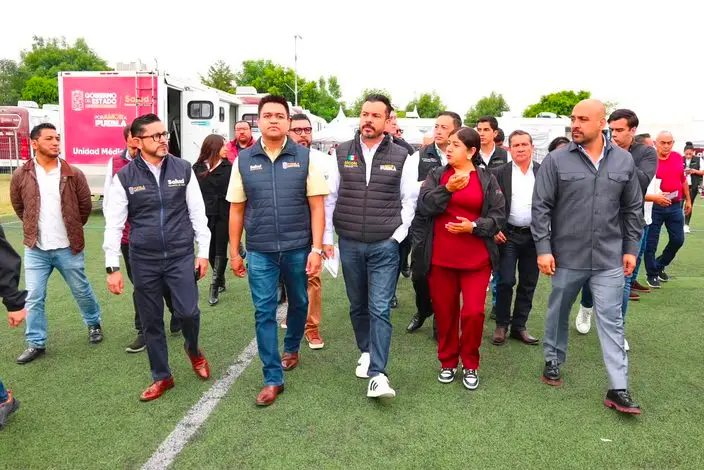SEDIF lleva más de 9 mil canastas y servicios de salud a San Felipe Hueyotlipan