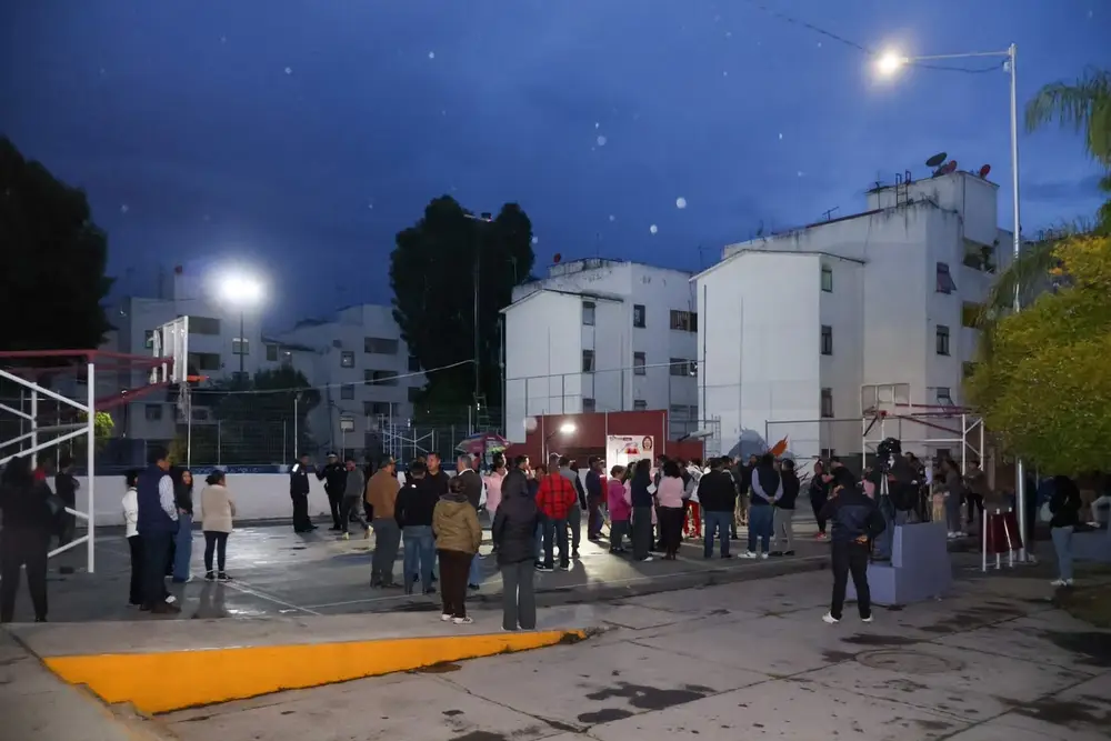 Villa Frontera alcanza 100% de alumbrado LED tras modernización de 132 luminarias