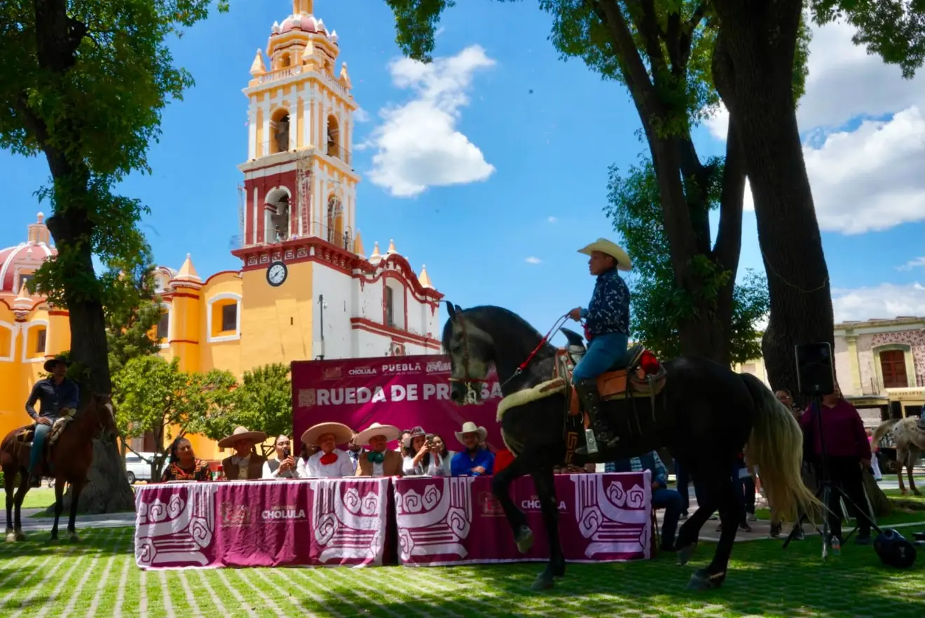 cabalgata cholula - AG Medios Noticias de Puebla