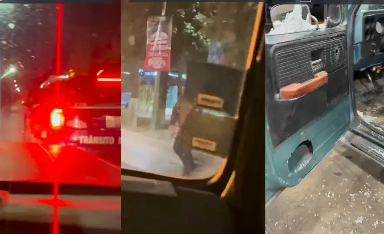 Patrulla, persecución y vidrio roto: pareja acusa extorsión de policías de San Andrés Cholula