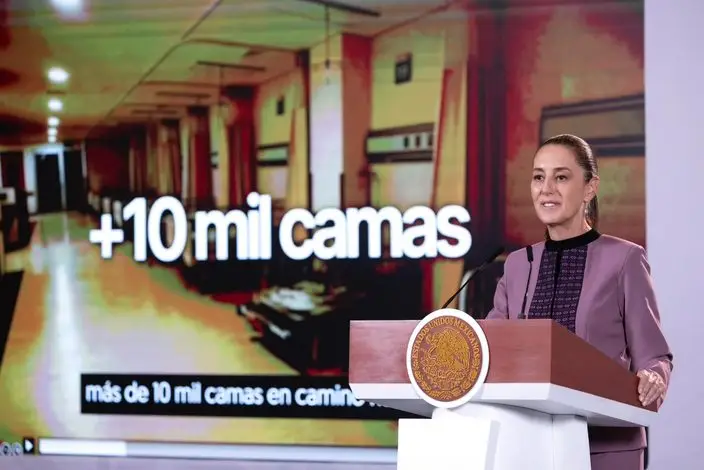 México proyecta 12 mil nuevas camas hospitalarias; inversión supera los 180 mil mdp