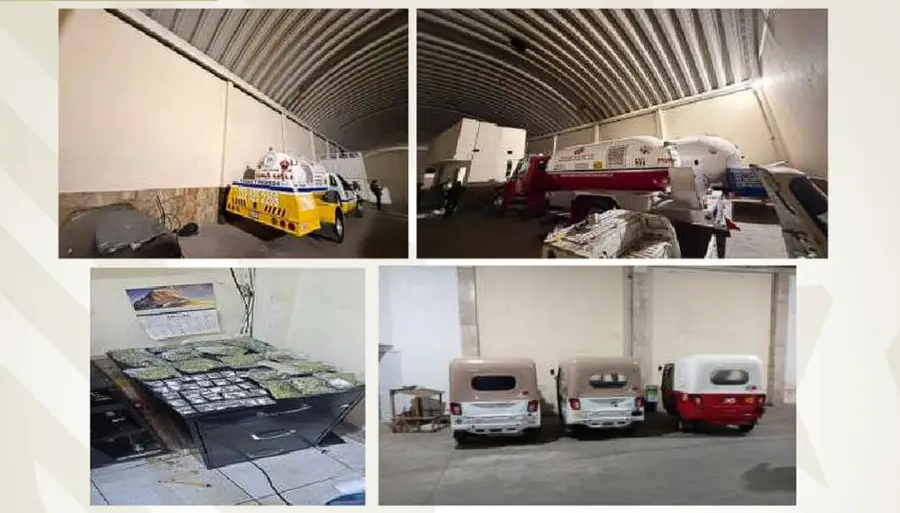 Cateos en Huejotzingo dejan tres detenidos, drogas y nueve pipas aseguradas