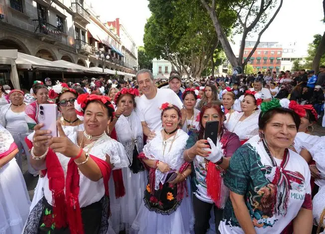 Puebla Capital celebra las fiestas patrias con ejercicio, música y convivencia