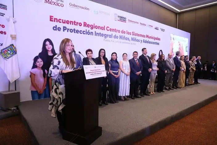 Puebla concentra 2.1 millones de menores; salud mental y violencia dominan agenda de SIPINNA