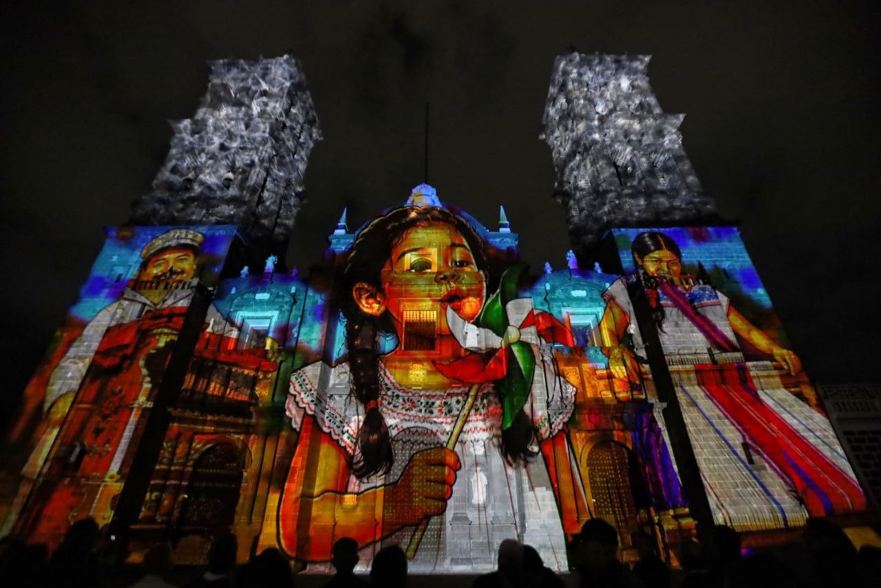 Catedral de Puebla revive la Independencia con videomapping: fechas y horarios