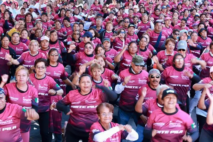 Realizan jornada “Ponte Pila” para promover activación física en Puebla