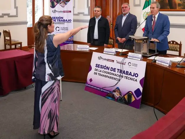 Puebla asume coordinación de Transparencia en la Asociación de Ciudades Capitales de México